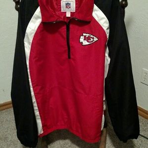 XL KC CHIEFS PULLOVER JACKET